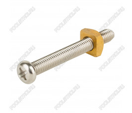 Винт с гайкой M6*50 хомута Aquaviva для ST 89010119