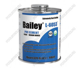 Клей L-6053  (946ml) Bailey для ПВХ труб