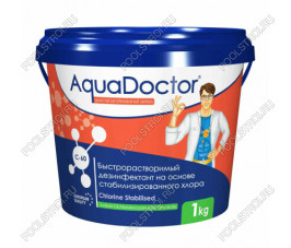 Шоковый хлор AquaDoctor C-60 стабилизированный в гранулах 1кг Шоковый хлор AquaDoctor C-60 стабилизированный в гранулах 1кг