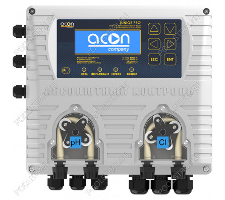 Автоматическая станция обработки воды Cl и pH ACON JUNIOR PRO